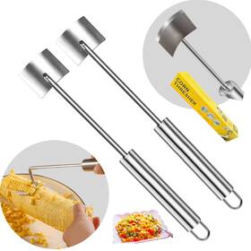 Ymc-001 Hkfaldrr 2 Pack Corn Cob Peeler Stripper For On The