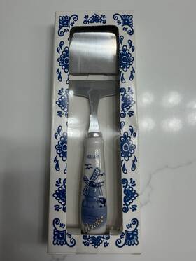 211100 Holland Souvenir Stainless Steel Cheese Slicer Windmill Handle