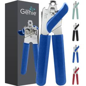 Home Genie 840316710442 Can Opener Stainless Steel And Rust Resistant Blade Handheld Eas