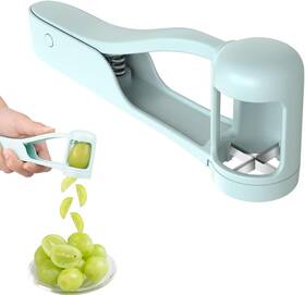 Gc-01 Homnoble Grape Cutter For Toddlers Slicer Baby Stainless Steel Blade Cherry Tomato Tools