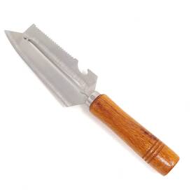 Honbay 957316638998 Sharp Multifunctional Stainless Steel Wooden Handle Knife Fruits Peeler Veget