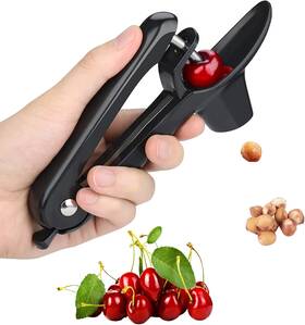 Honbuty 726084164925 Heavy-duty Stainless Steel Cherry And Olive Pitter With Lock Design Multi-functi