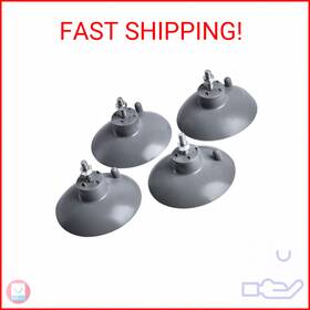Hstech 742089995975 4 Pcs French Fry Suction Cup Feet For Industrial Commercial