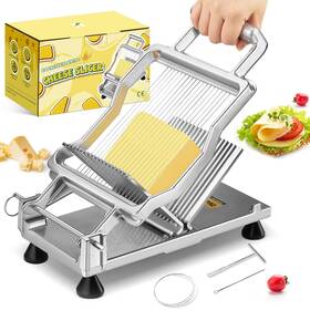 Qlw-184 Huanyu Cheese Slicer Commercial Block Cheeses Cutter Board With 316 Stainless Steel