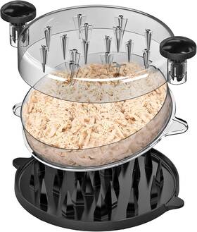 Hwonmte 313041663616 Upgraded Chicken Shredder Tool Twist Professional Visible Meat Machine