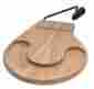 22494912027 Hwpd912 Prodyne 912b Cheese Slicer Tray Beechwood Round Countour New