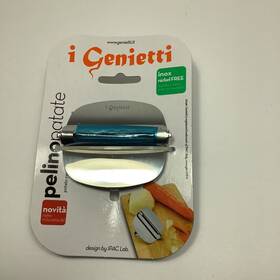 I Genietti 007331810607 Pelino Potato Slicer Silver Nickel Free New