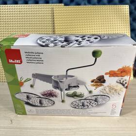 796400 Ibili Julienne Mill Set Easycook 25x12 Cm Stainless Steel White/green/s