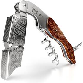 Bv-002 Igersaw Bere Vino Professional Wine Opener With Foil Cutter Manual Waiter Corkscrew