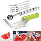 Ih100814ri5uh5492 Homemaxs Pack Watermelon Fruit Slicer Baller Scoop Forks 888566855377