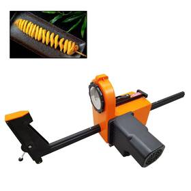 Kk-056052 Illusiyame 110v Automatic Electric Spiral Potato Cutter Tower Chip Twister Slicer