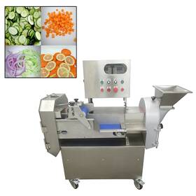 Kk-056758 Illusiyame 110v 3.7hp Commercial Multi-function Double Head Vegetable/fruit Cutter