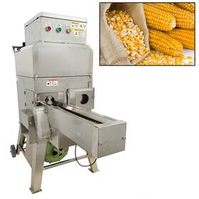Kk-056776 Illusiyame 110v/220v Fully Automatic Fresh Corn Thresher Peeling Machine 2kw