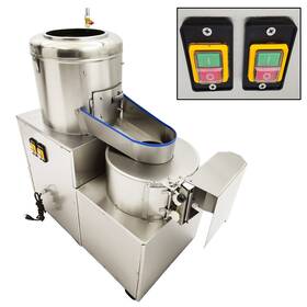 Kk-057008 Illusiyame Electric Stem Root Fruit And Vegetable Washing Peeling Cutting Machine 110v