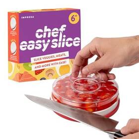 Impresa 850049898805 Easy Slice Food Slicer - 6 Two-texture Veggie Choppers And Dicers