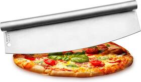 43341 Inc. 313038934927 18/8 Stainless Steel Pizza Cutter 13.75 Inch X 4 Silver