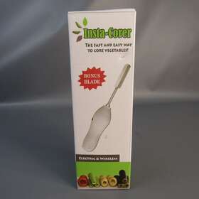 Insta-corer 863485000206 Vegetable Tool With 1 Blade Electric Wireless Coring Core Wand