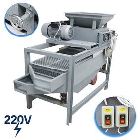 134094 Intbuying Commercial Nut Cracking Peeling Machine Shell Breaker Hulller Remover 220v