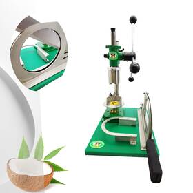 46-056702mai Intsupermai Manual Coconut Peeler And Opener Machine Desktop 3-handles For Commercial Use