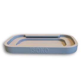 Isoko Solutions 860010499245 Silicone Bagel Crumbs Catcher Base For Plastic Guillotine Slicer