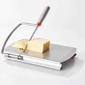 Yr-amz006 Iszw Multipurpose Cheese Slicer Cutter Stainless Steel 3.9 Inch Silver