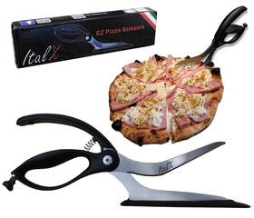 Italx 196852901395 Ez Pizza Scissors - Stainless Steel Cutter/server