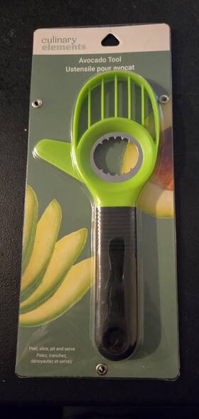 Jacent 637118113805 Avocado Peeler Slicer And Pitter Tool Brand New Sealed By Culinary Elements