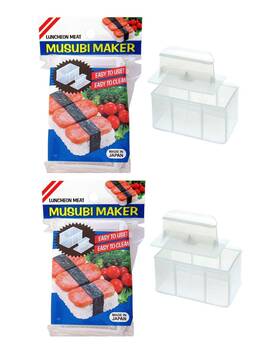3186 Japanbargain 810047931133 Japanese Musubi Maker Mold Hawaii Canned Meat Sushi