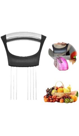 Jayvar 313043633686 Onion Holder Setting For Slicing New Stainless Steel Vegetables Slicer Cutter