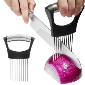 Jayvar 757611290657 Onion Holder For Slicing Lemon Slicer Cutter Vegetab