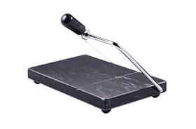Jemarble 712947130929 Cheese Slicer 5x8 Inch Black Premium Quality With 2 Extra Wires