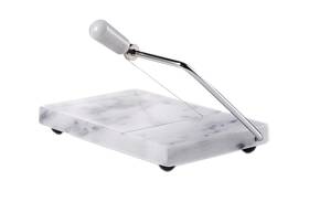 Cs0581 Jemarble Cheese Slicer 5x8 Inch White Premium Quality With 2 Extra Wires