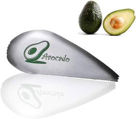 Jianglai 445033049092 Avocado Slicer Multifunction 3 In 1 Cutter Premium Stainless Steel Sli
