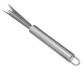 Jjlfresheners 792483550850 Silver Pineapple Eye Peeler Remover Tool Multipurpose Clip Cutter Shape