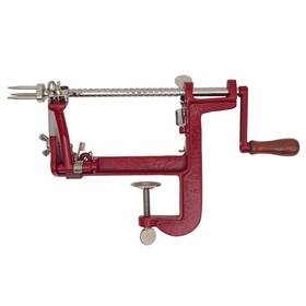 Johnny Apple Peeler 811957010116 Heavy Duty Cast Iron With Stainless Steel Corer Slicer And Bl