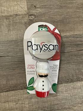 Joie 067742195005 Msc International 19500 Paysan Pizza Cutter Rare Red