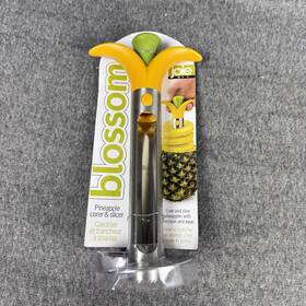 Joie 067742306661 Blossom Pineapple Corer And Slicer Stainless Steel Kitchen Tool Bpa Free