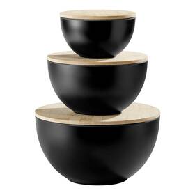 Jrm-05-02 Joymay Salad Bowls Mixing Bowl Set Natural Bamboo Fiber Serving