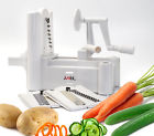 Jumbl Vegetable Fruit Spiral Slicer Tri-blade W Three Stainless Steel Blades 840102101096