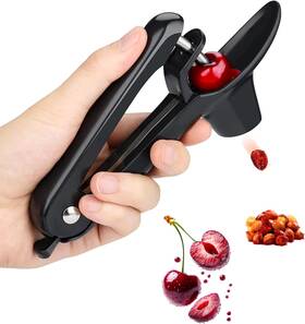 Jusanice 666791047190 Cherry Pitter-jusanice Stainless Steel Cherries Corer Pitters Tool With Black