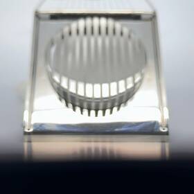 5217467 K Chenprofi Stainless Steel Boilded Egg Slicer Sectioner Cutter Mold Flower-shape Luncheon