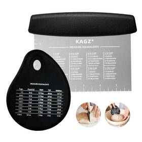 Scraper-01 Kagz Bench Scraper Chopper - Multifunctional Dough With Silicone Bowl Scr