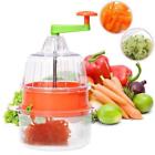 Kc38880 Unbranded Multifunctional Manual Spiral Plastic Vegetable Slicer Fruit Cutter Home