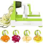 Kd1020 Zoodle Slicer Vegetable Spiralizer With Adjustable Blades For Zoodles Bpa