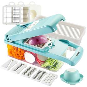 12in1 Keouke 797805801412 Vegetable Chopper Veggie Slicer Cutter Food Dicer With Containe