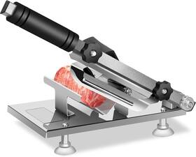 Keoutrnvg 741050446591 Manual Frozen Meat Slicer Non-electric Compact Vegetable Cutter With Adjust