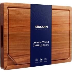 29aw Kikcoin Acacia Wood Cutting Boards For Kitchen Wooden Board Chopp Inch
