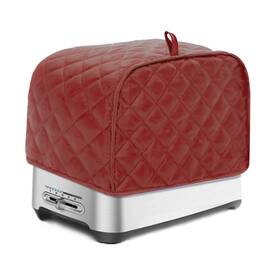 Kinmad 111539713871 Polyester Fabric Quilted Four Slice Bread Toaster Cover Bakeware Protector D