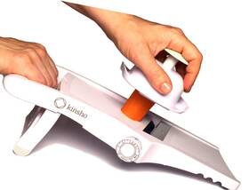 7539905299 Kinsho Mandolin Slicer Adjustable Mandoline Best Hand-held Cutter For Vegetable Po