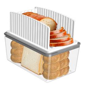 Kiss Core 794775031931 Upgrade Bread Slicer For Homemade With Box Slicing Guide A